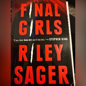 Bold Black and Red Book Cover with Gritty Texture